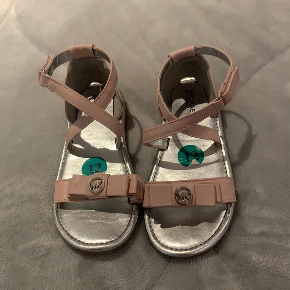 Michael kors kid girl pink sandal summer shoes - Picture 1 of 4